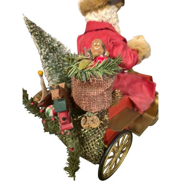 Smithsonian Institution Kurt Adler Santa Fabriche Holiday Drive Antique car READ - Picture 11 of 16